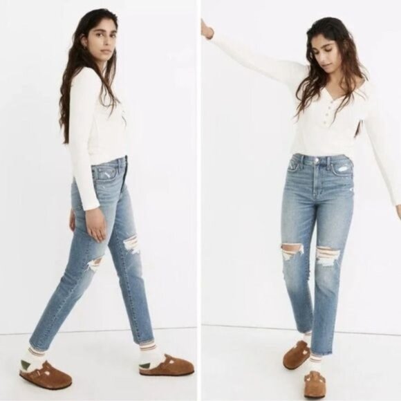 Madewell The Perfect Vintage Jean in Denman Wash 28 - Picture 2 of 12